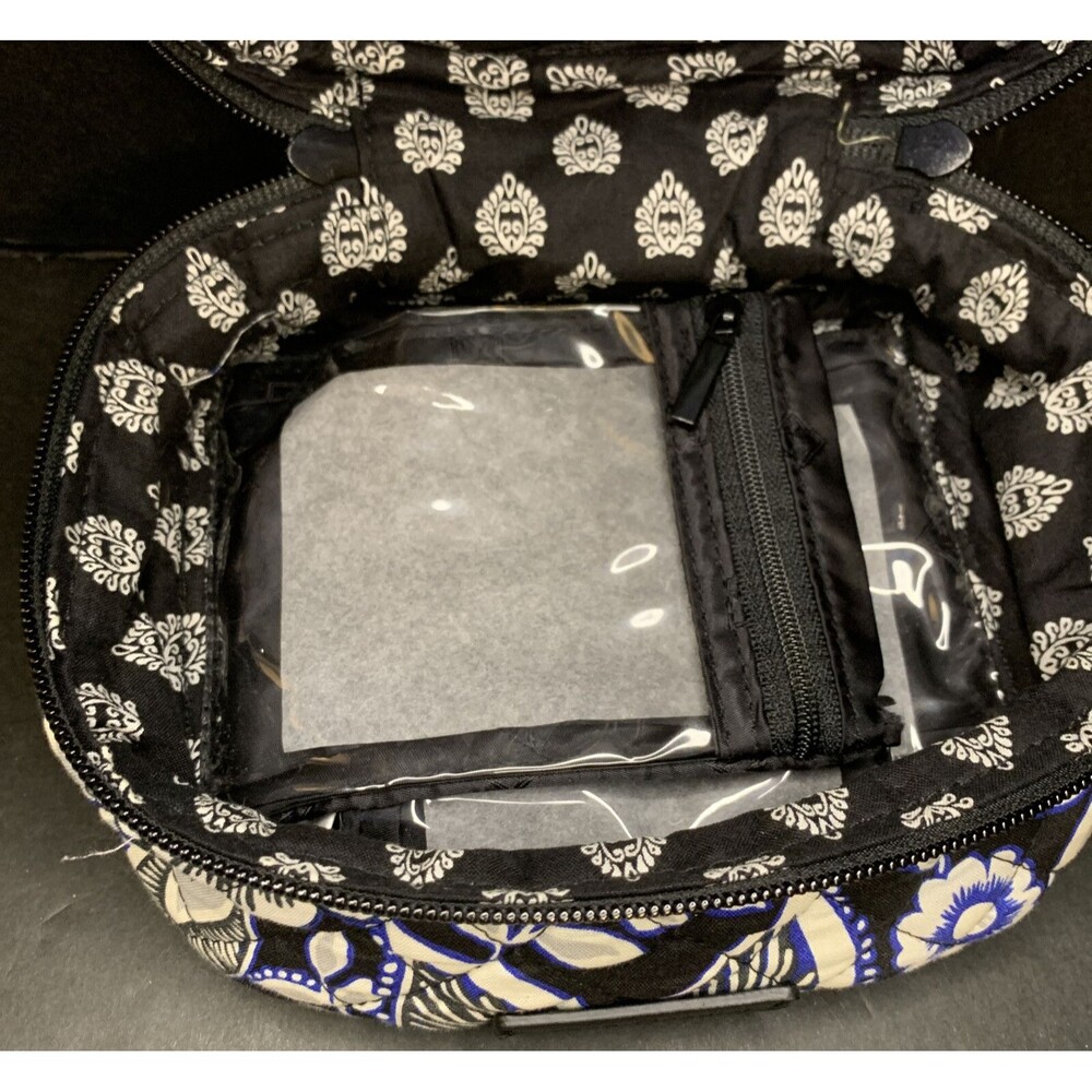 Vera Bradley **SNOW LOTUS** Iconic Jewelry Case Travel Bag NWT - Picture 5 of 7